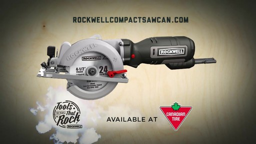 Rockwell Compact Circular Saw, 4-1/2-in - image 10 from the video
